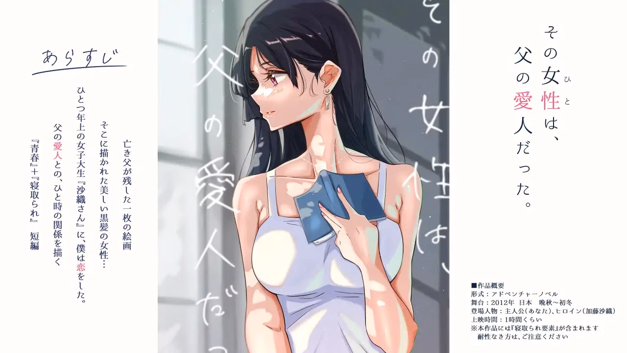 VN Others Completed That Woman Who Was My Father's Mistress [Final] [fujikino]