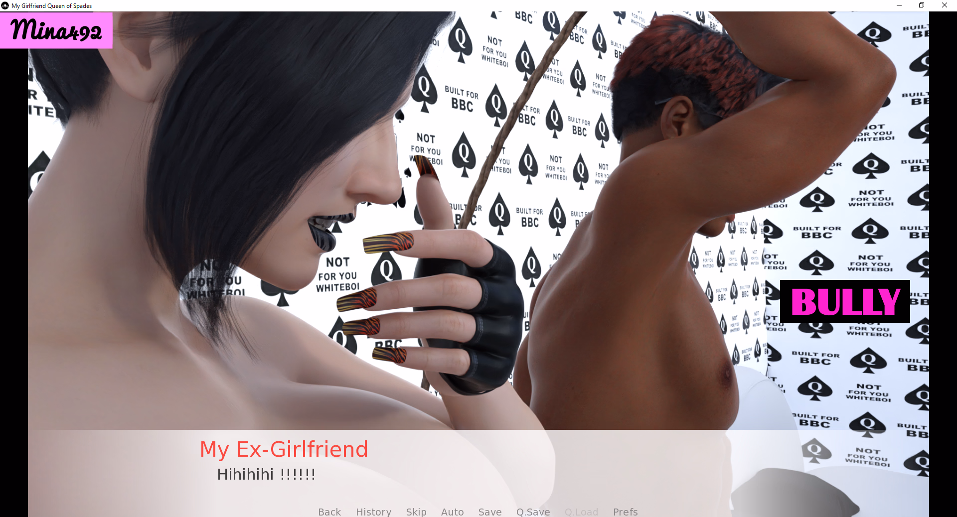 VN Ren'Py My Girlfriend Queen of Spades [v1.0] [Mina492]