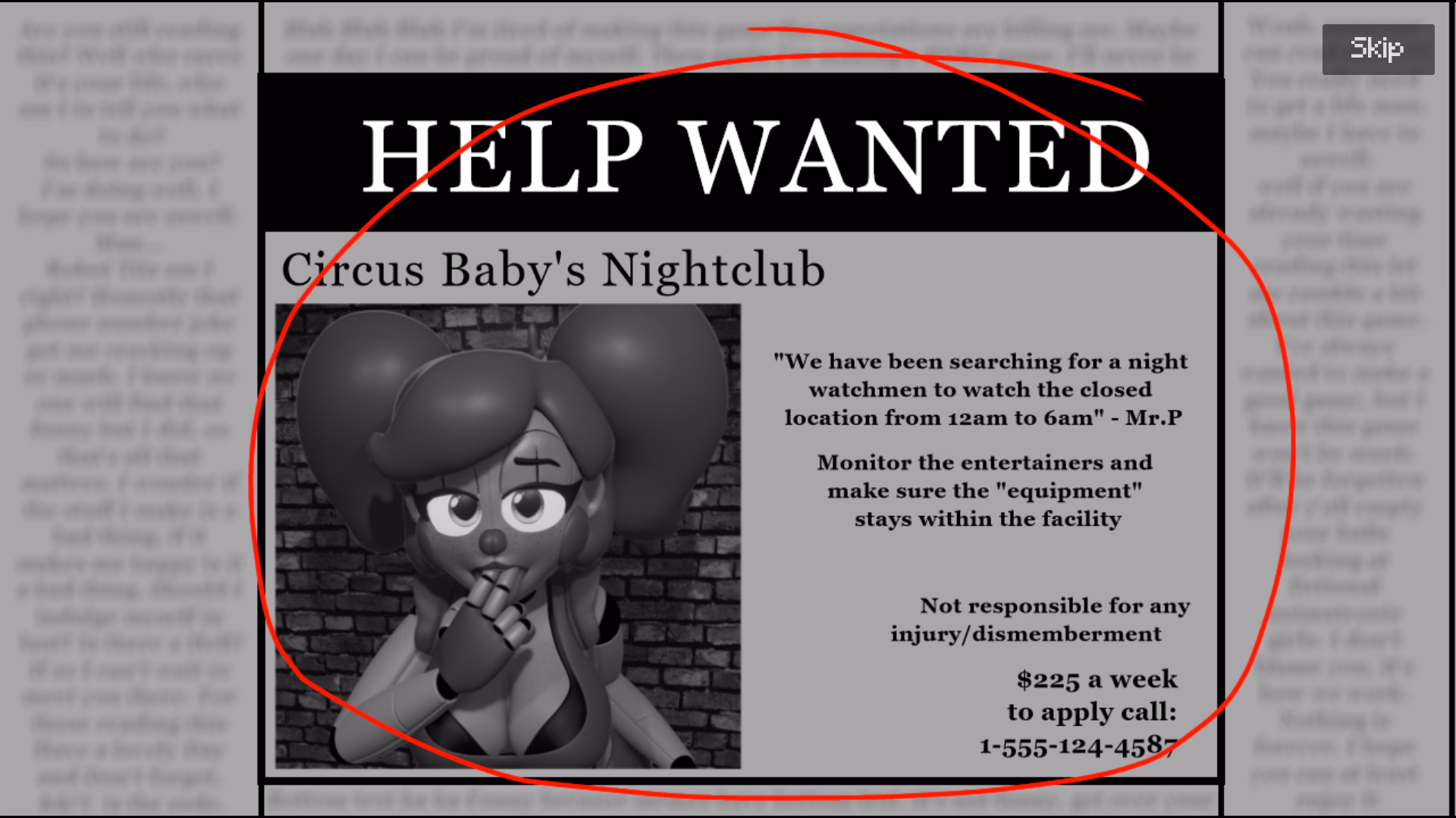 Others Abandoned Circus Baby's Nightclub [v0.4.0.1] [MyDumbName]