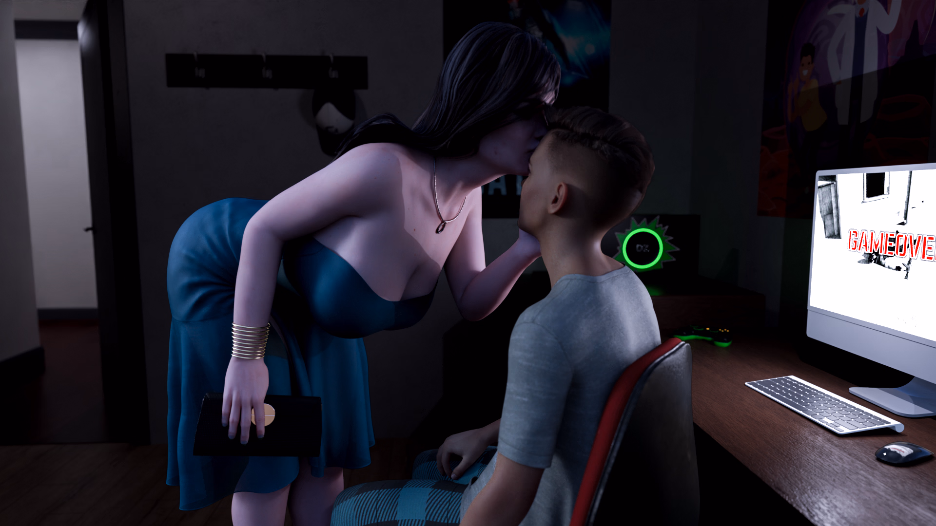 VN Ren'Py Completed A Night with Babysitter [v1.0] [Cremosito]