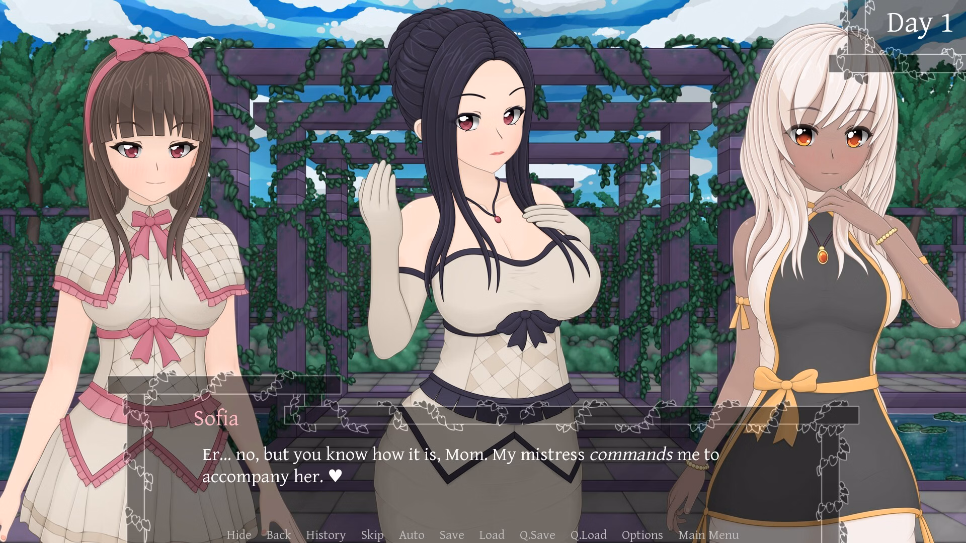 VN Ren'Py Completed Eleanor's Handmaid [v1.2.0] [Arcus Plume]