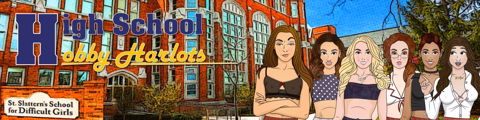 Ren'Py High School Hobby Harlots [v1.18 Free] [Hobby Harlot Games] download