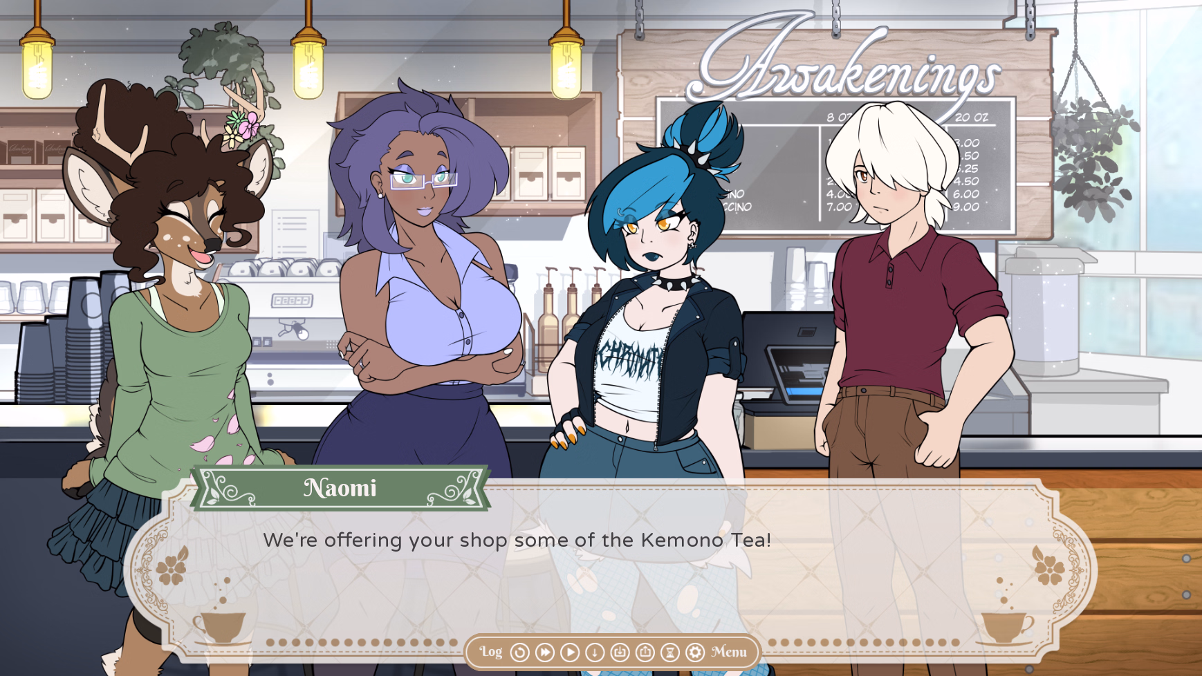 VN Ren'Py Completed Coffee Buns [v0.9] [Cinnamon Switch]