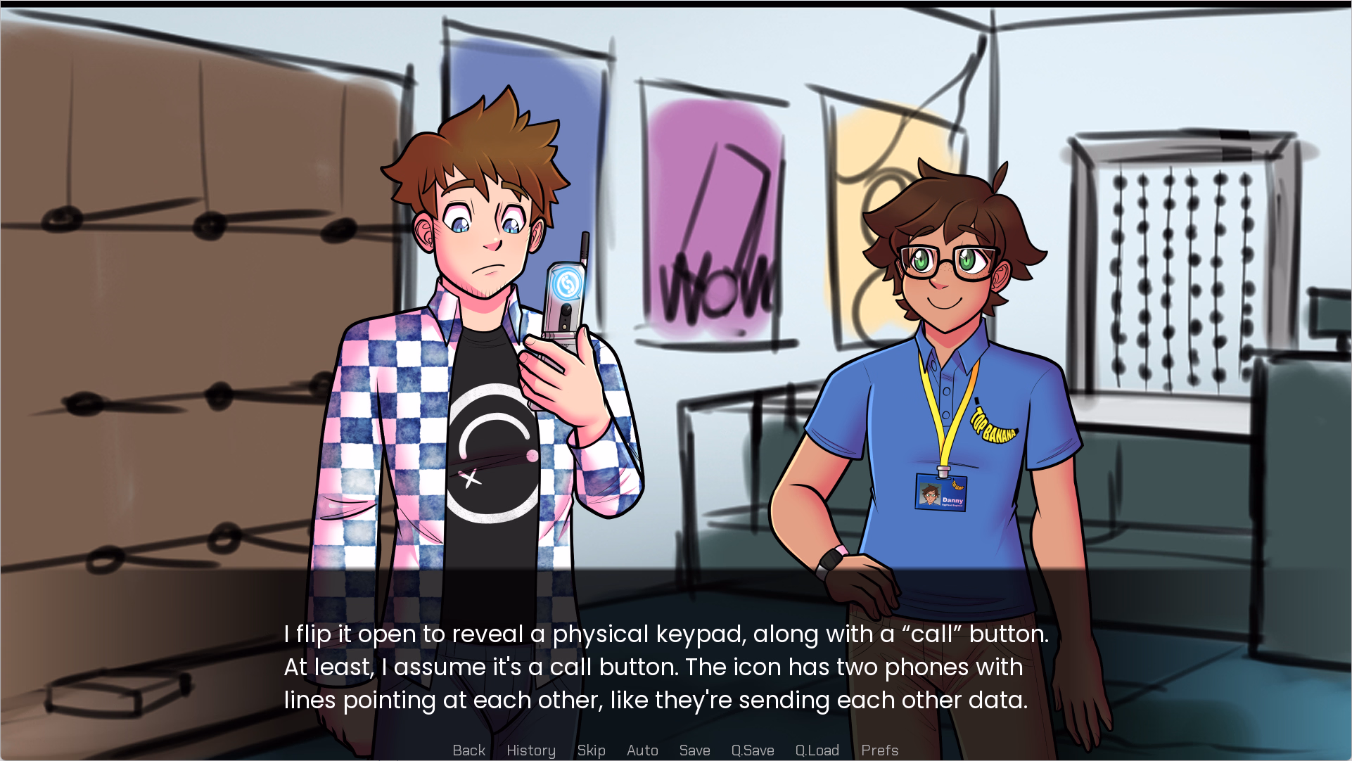 VN Ren'Py Crossed Signals [v0.4.6] [Cinnamon Switch]