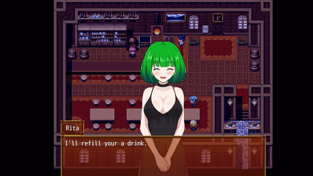 RPGM Completed Rittar Bar [v1.0] [Short Hair Simp]