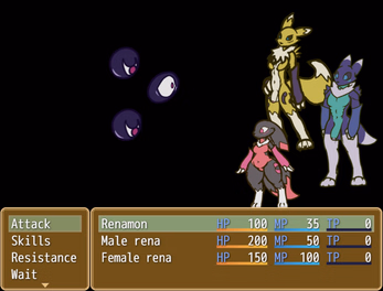 RPGM Renamon VS Creatures [v0.07.0.10] [TrapKnight]