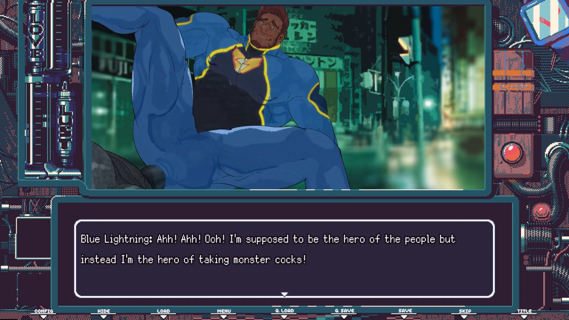 VN RPGM Completed Blue Lightning Remaster [v1.0] [Satyroom]