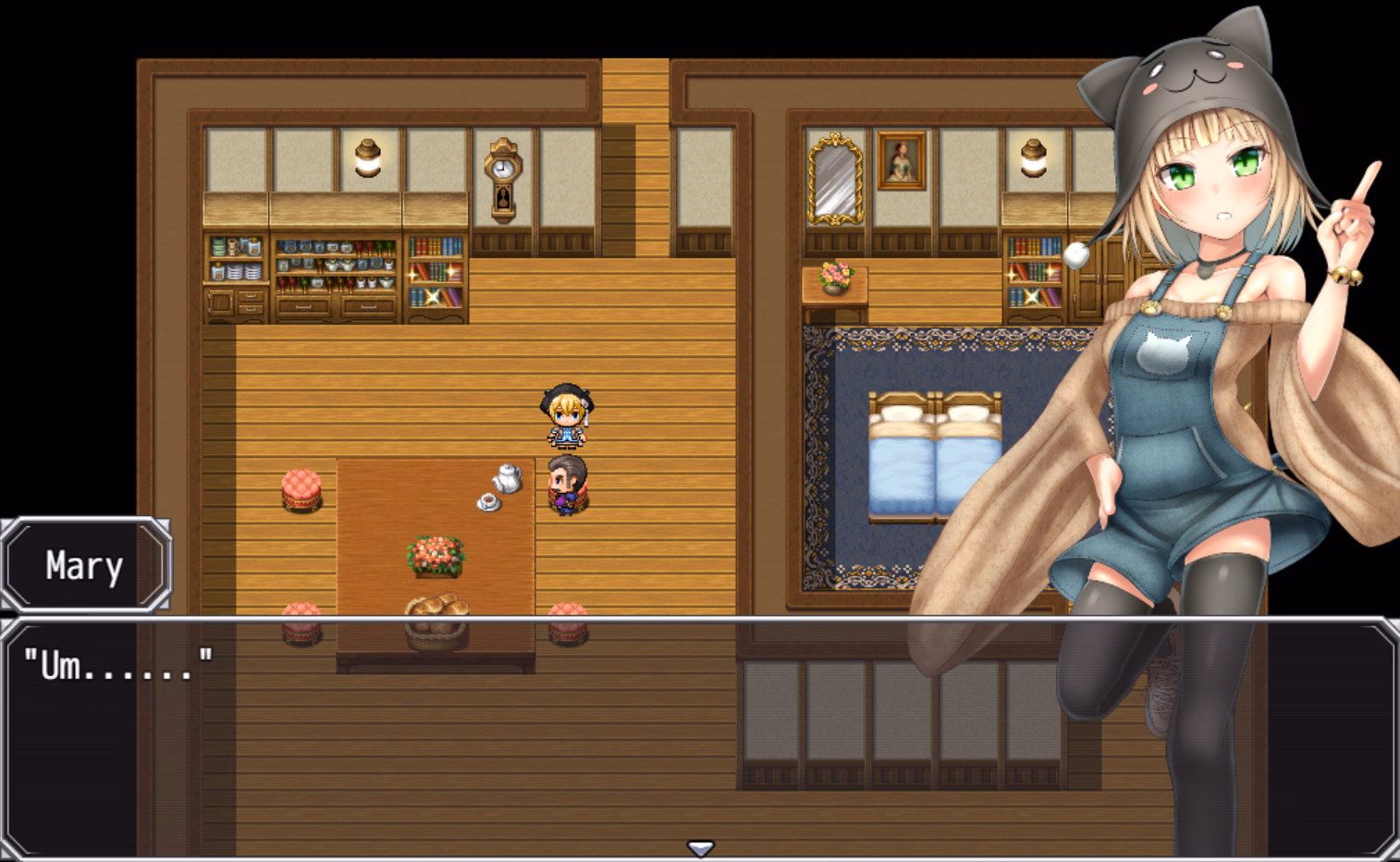 RPGM Completed Mary’s Undercover Investigation of the Mansion of an Unscrupulous Politician [v1.0] [Yellow Ribbon Dress]