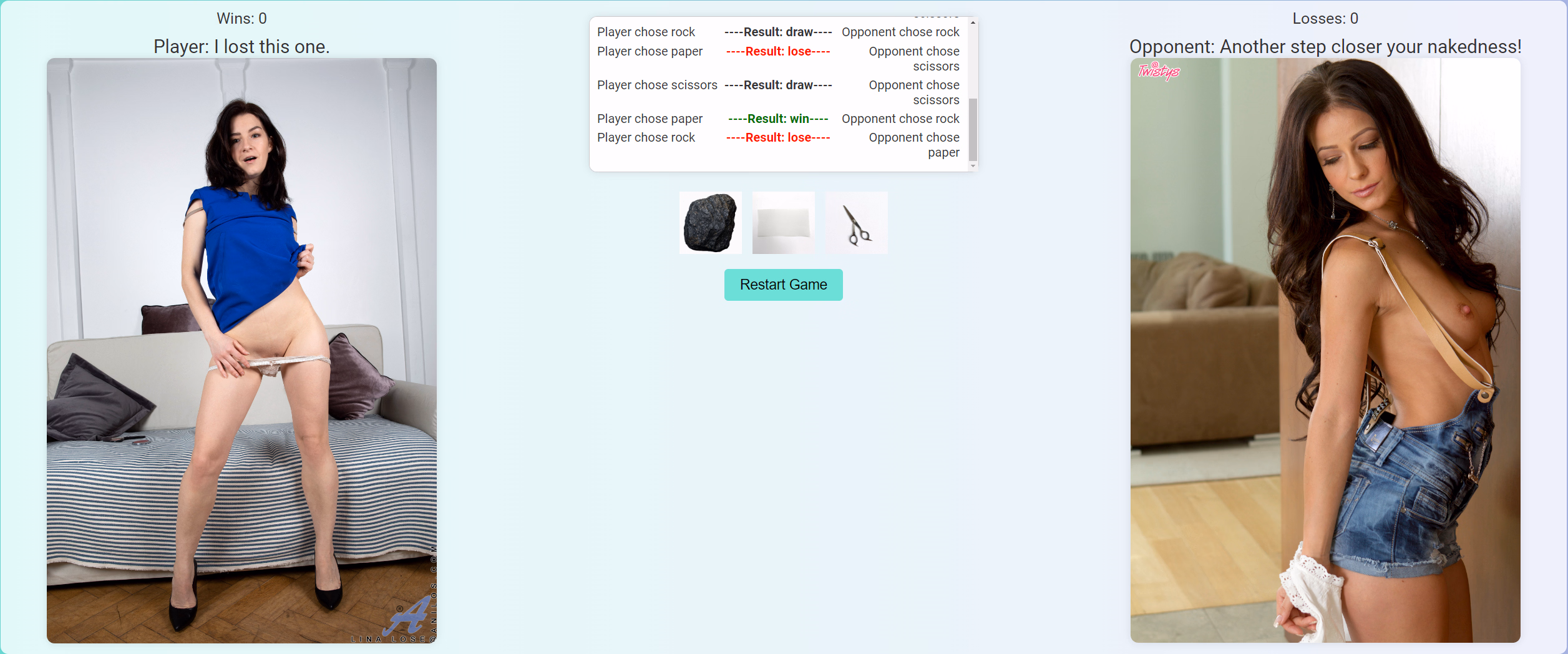 HTML Completed Rock Paper Scissors [v1.4 Final] [Legion1986]