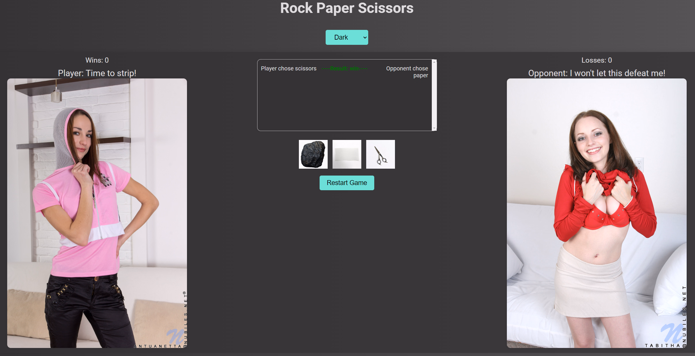 HTML Completed Rock Paper Scissors [v1.4 Final] [Legion1986]