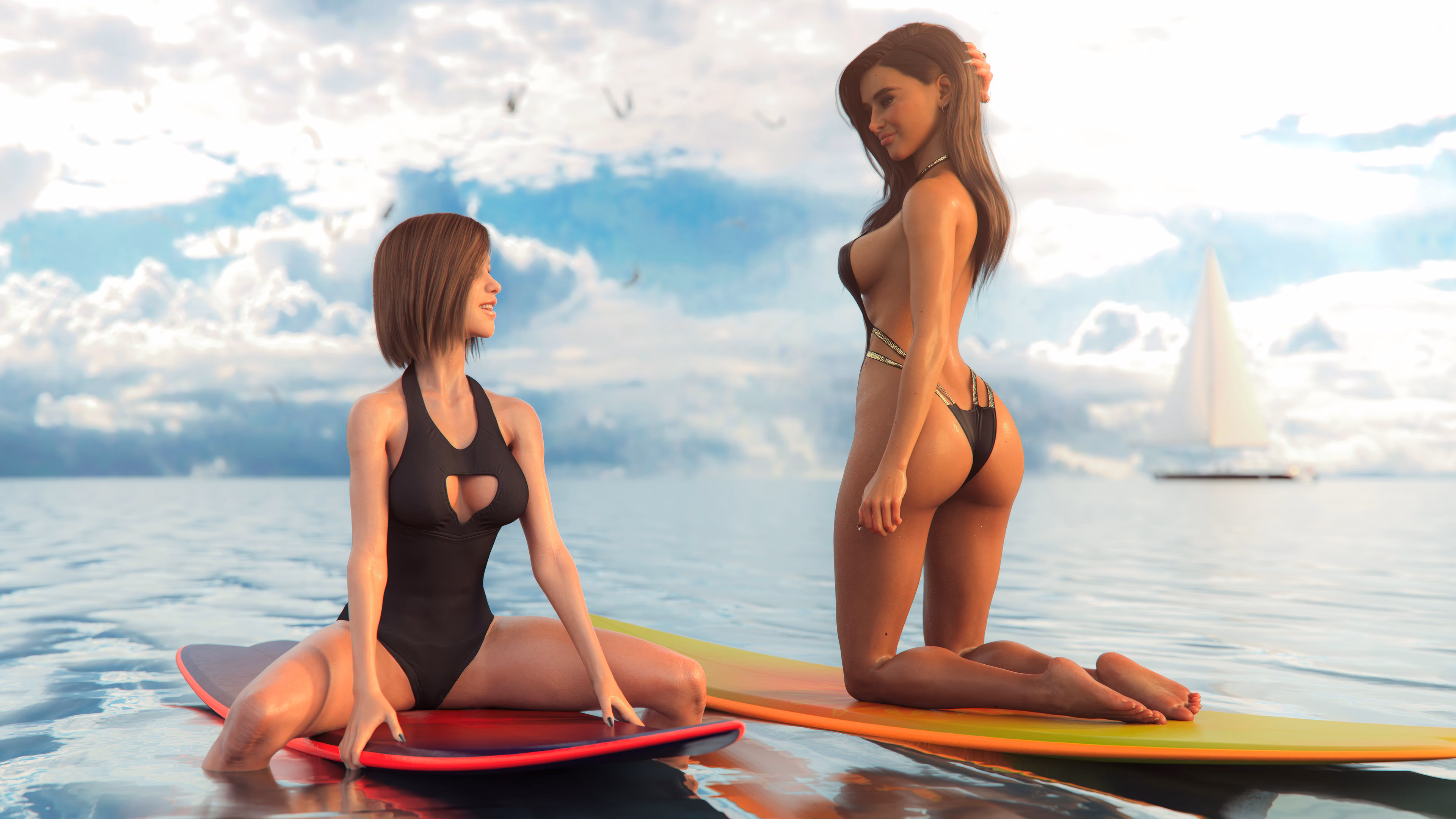 VN Ren'Py Domino Beach [Ep.3 Full] [Mr Jet]