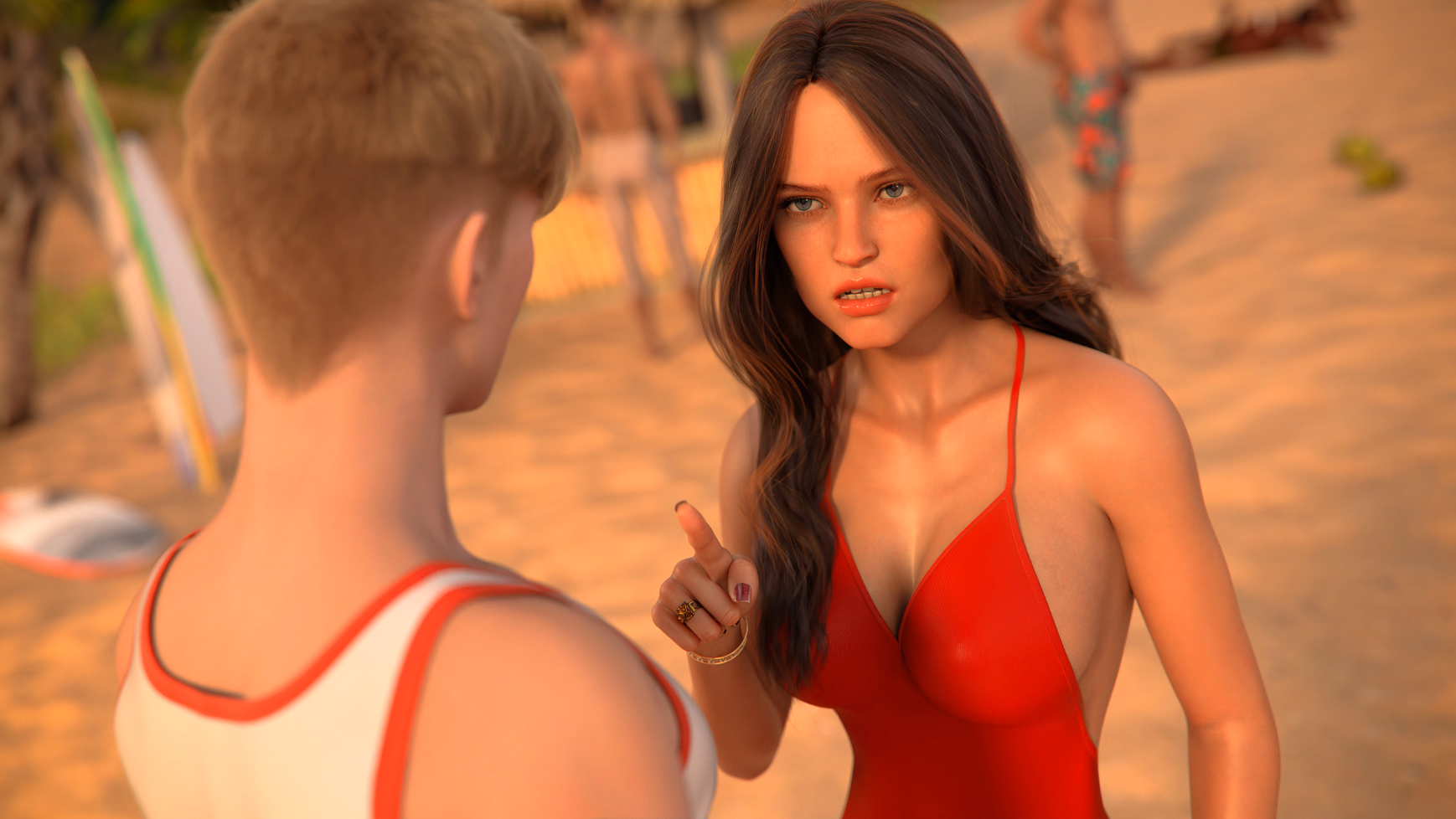 VN Ren'Py Domino Beach [Ep.3 Full] [Mr Jet]