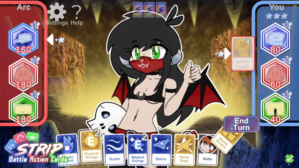 Unity Strip Battle Action Cards [v1.3c] [Arcane Pengi]
