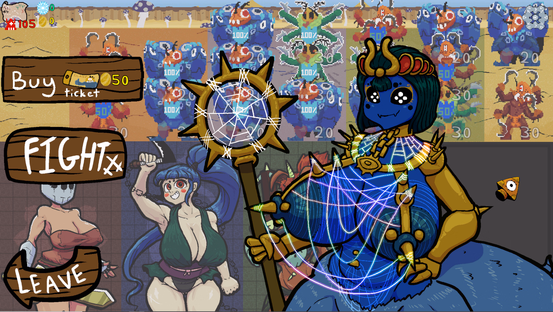 Unity Some Heroines Climb Up a Tower to Ask God Why the Game Has a Name That's So Long [v2.145] [Sinful Salad Games]