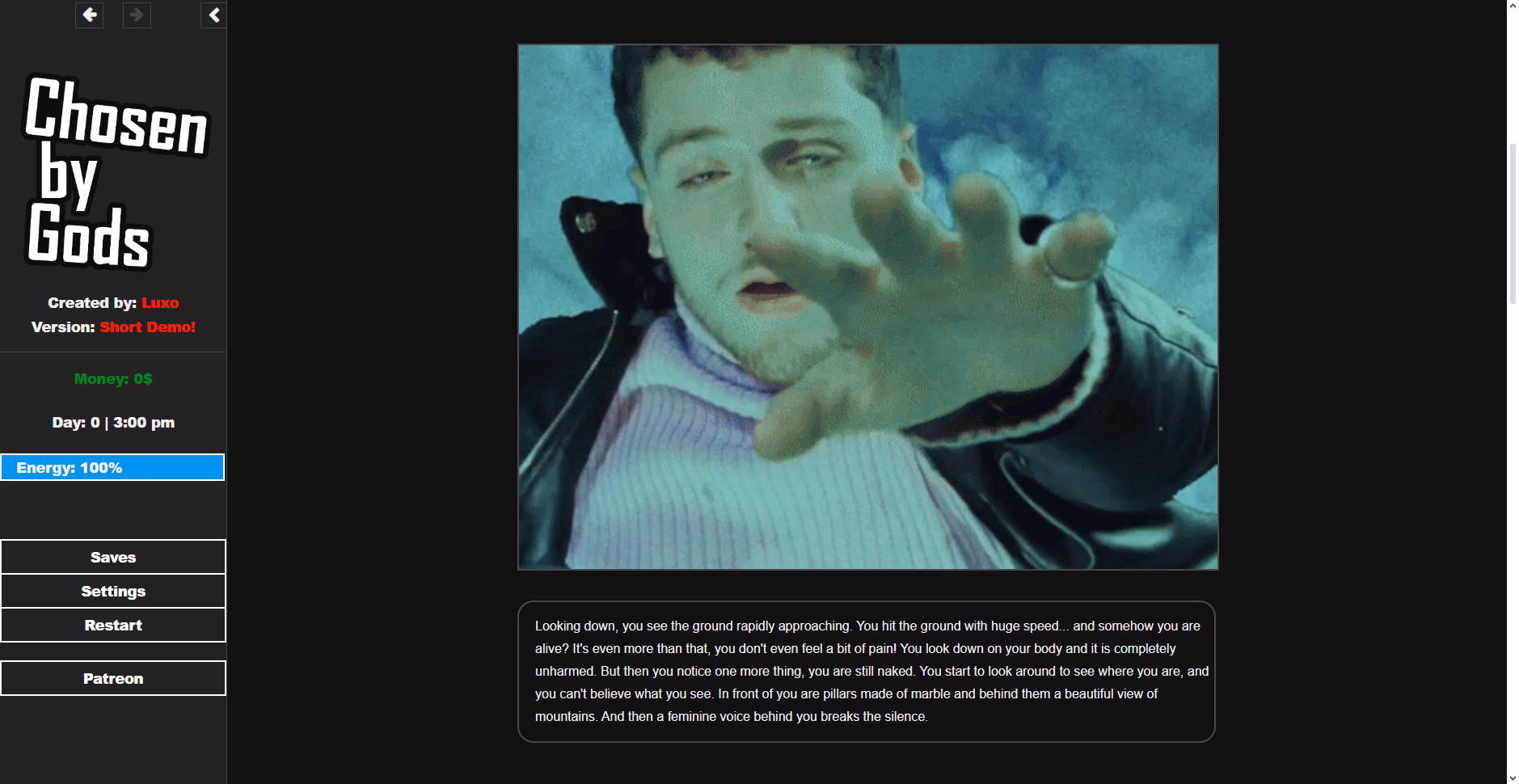 HTML Abandoned Chosen by Gods [v0.5 Alpha] [Luxo]