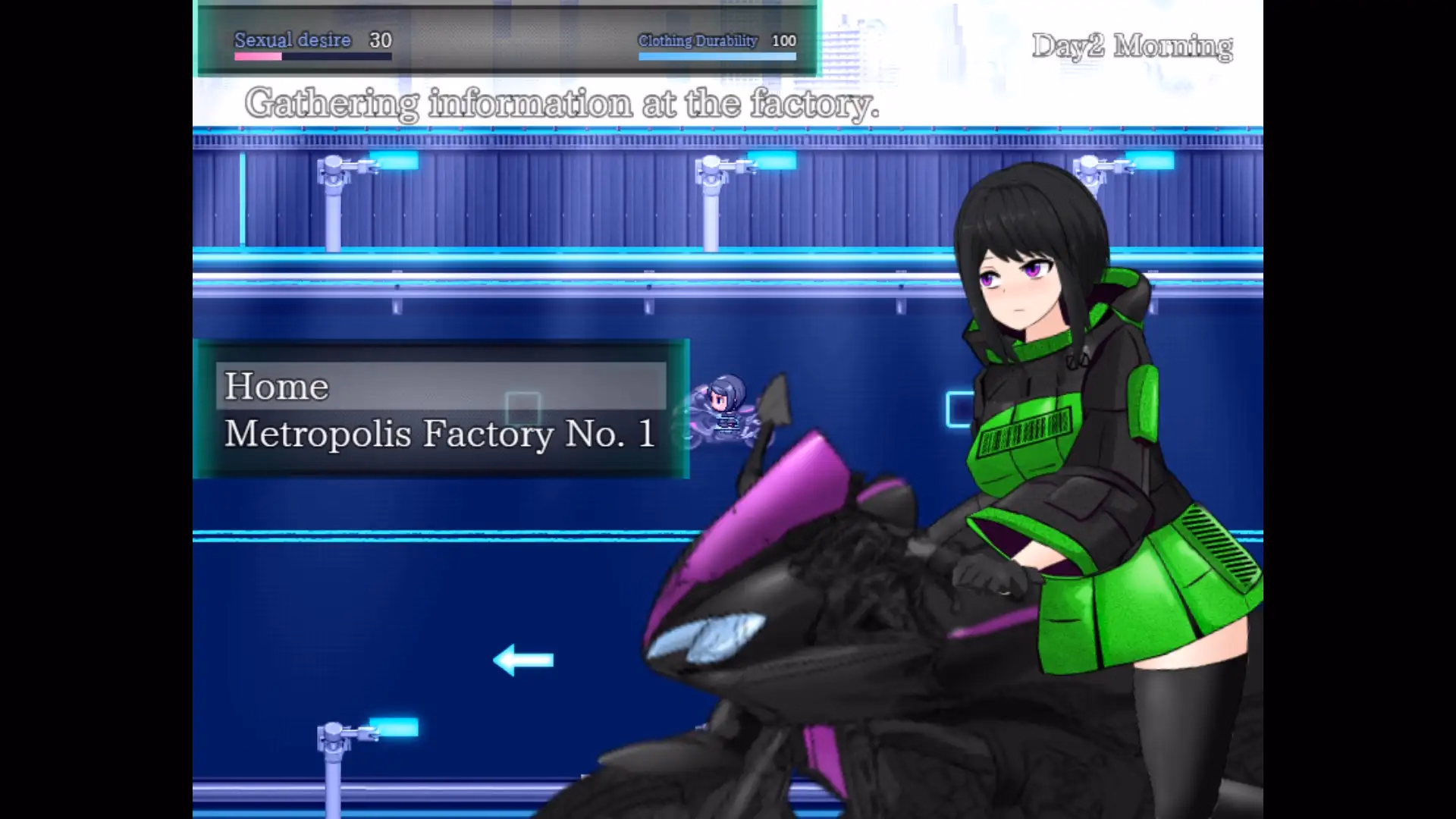 RPGM Completed Metropolis: Cyberpunk Ero RPG [v1.0] [Black Tights Club]