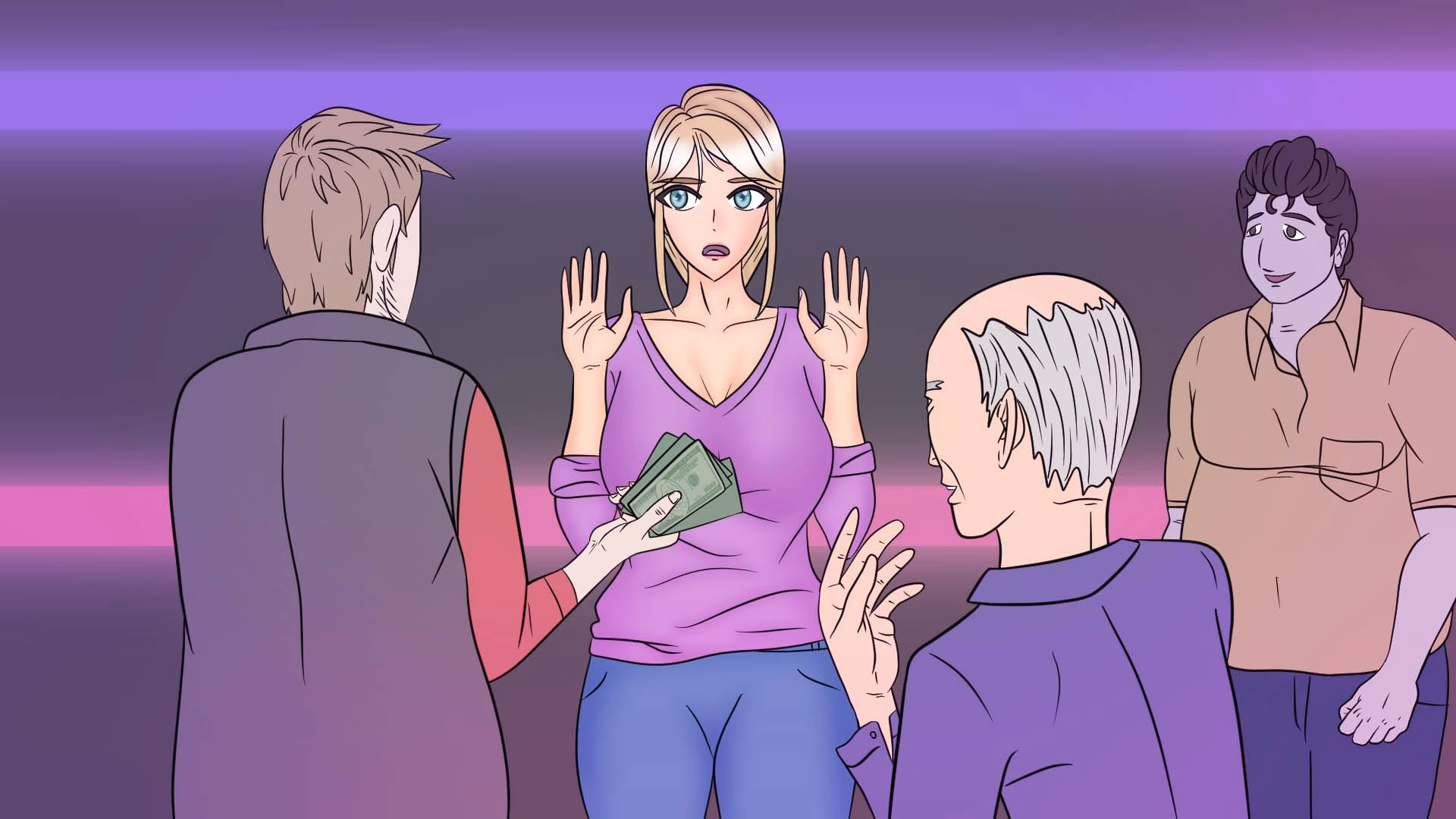 VN Ren'Py Abandoned Wife in the Building! [v.0.5.0 Beta] [DinoTail Games]