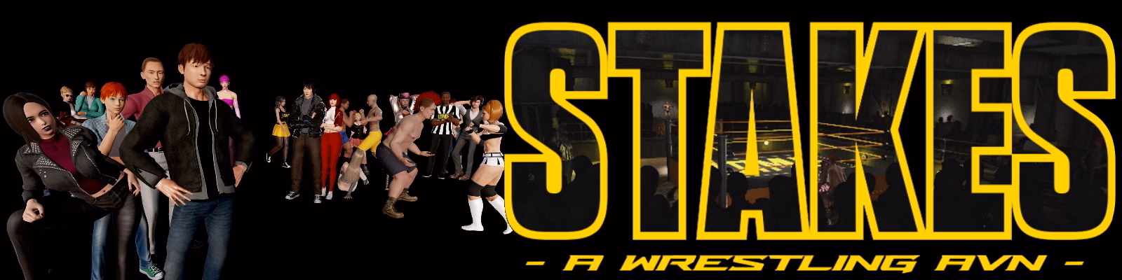 VN Ren'Py Abandoned Stakes - A Wrestling AVN [Ep. 1] [Kayfabe Octopus]