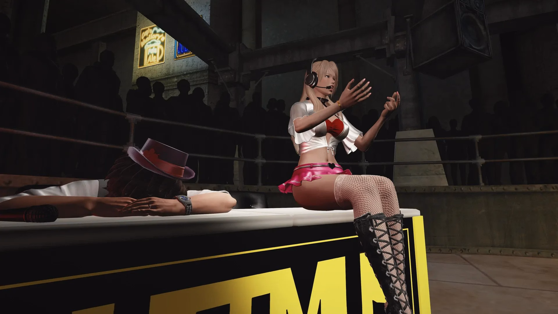 VN Ren'Py Abandoned Stakes - A Wrestling AVN [Ep. 1] [Kayfabe Octopus]