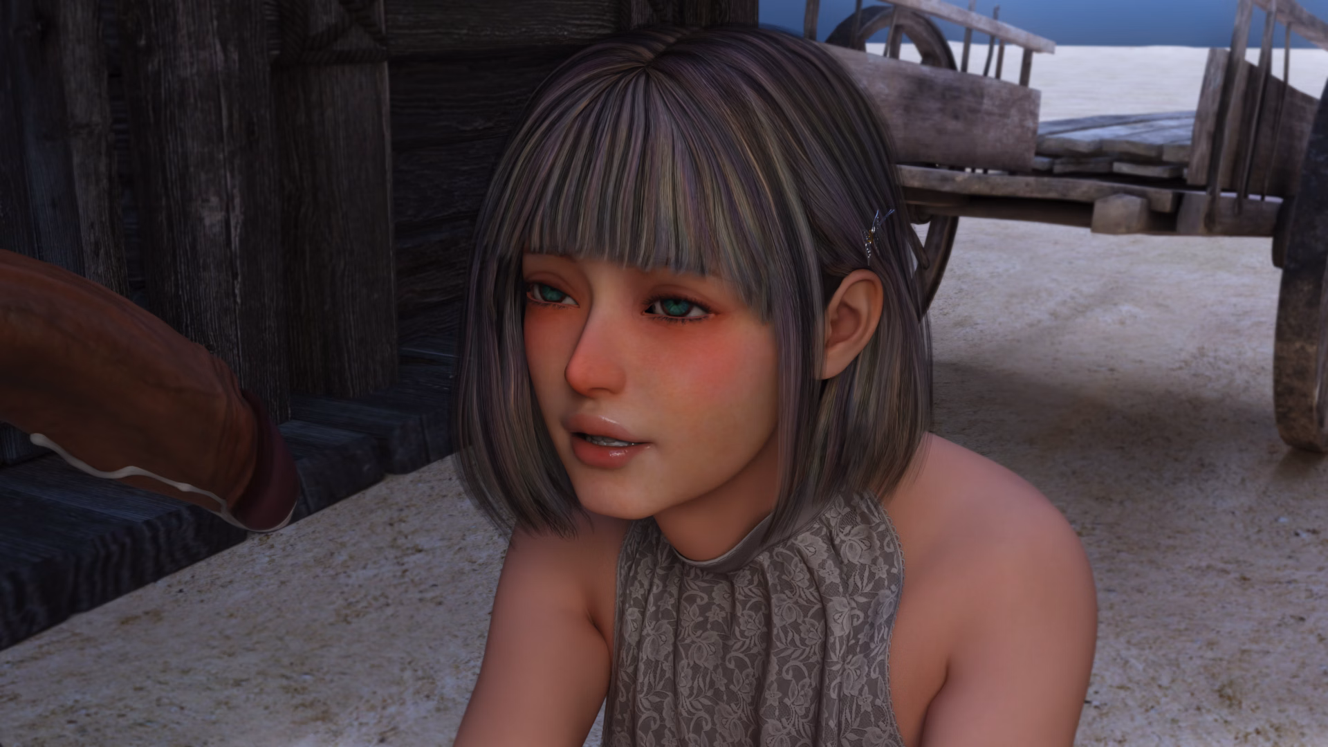 VN Ren'Py Abandoned The Desert Wanderer [v0.0.1] [LiQiyeDev]