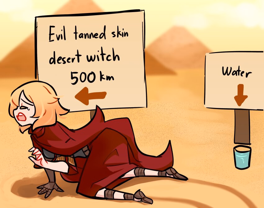 VN Ren'Py Abandoned The Desert Wanderer [v0.0.1] [LiQiyeDev]