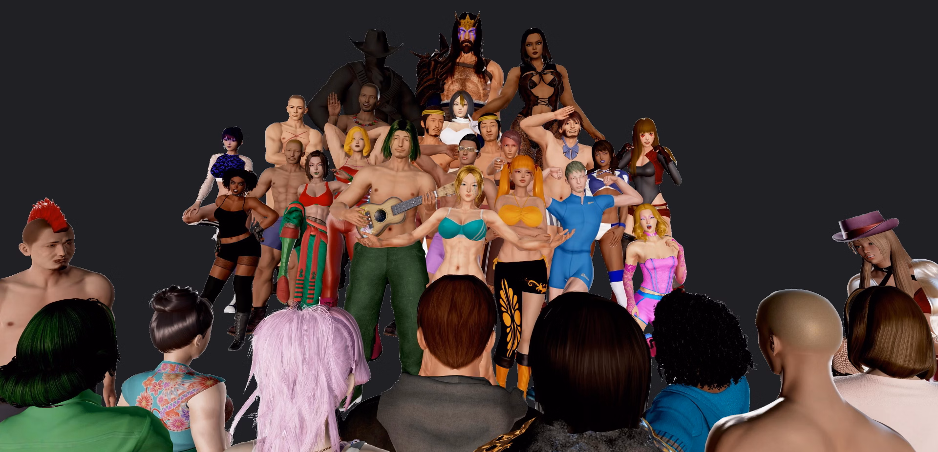 VN Ren'Py Abandoned Stakes - A Wrestling AVN [Ep. 1] [Kayfabe Octopus]