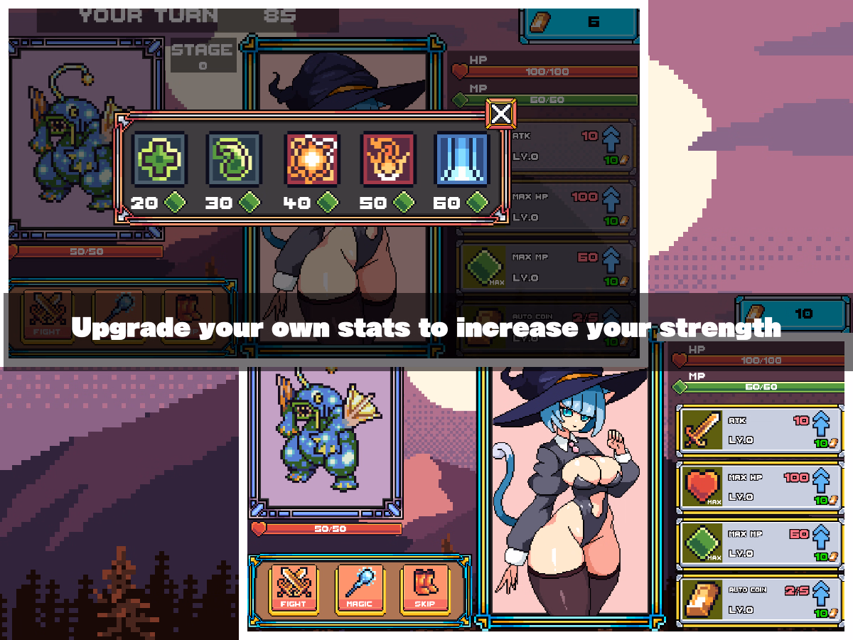 Unity Completed CatWitch [v1.0] [PixxGame]