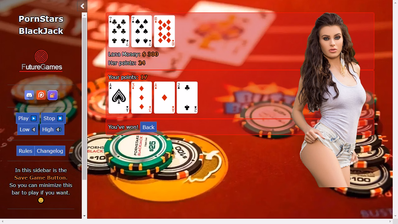 HTML PornStars Blackjack [v1.12] [Dextersmith]