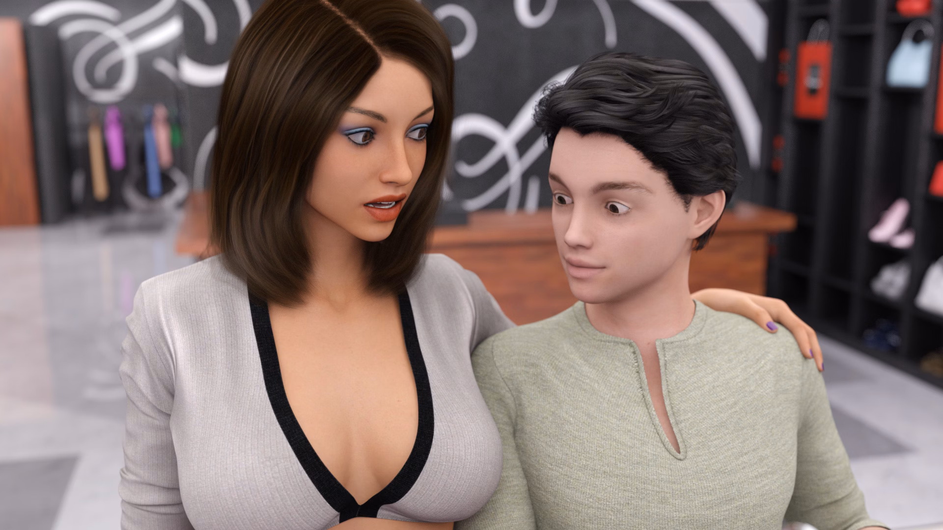 VN Ren'Py Abandoned Big Brother Erotic Novel [Remastered P3] [Krugger]