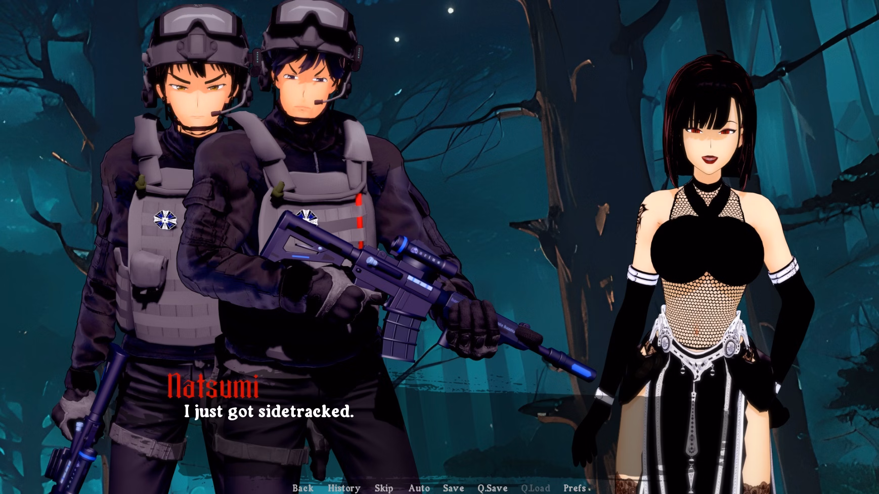 VN Ren'Py In The Dark [v1.0] [Spicy Marmalade Studio]