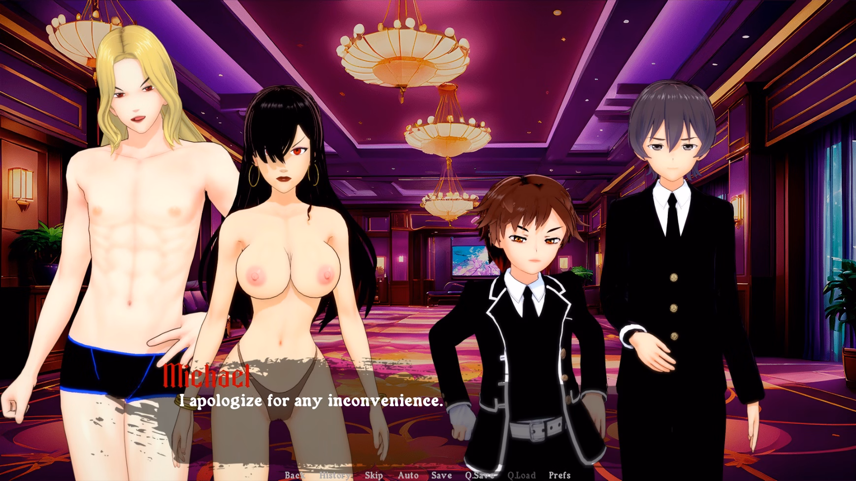 VN Ren'Py In The Dark [v1.0] [Spicy Marmalade Studio]