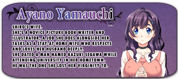 VN Others Completed Unfaithful Wife: Ayano's "Netorare Report" - My gentle wife is fucking another man - [Final] [Atelier Sakura]