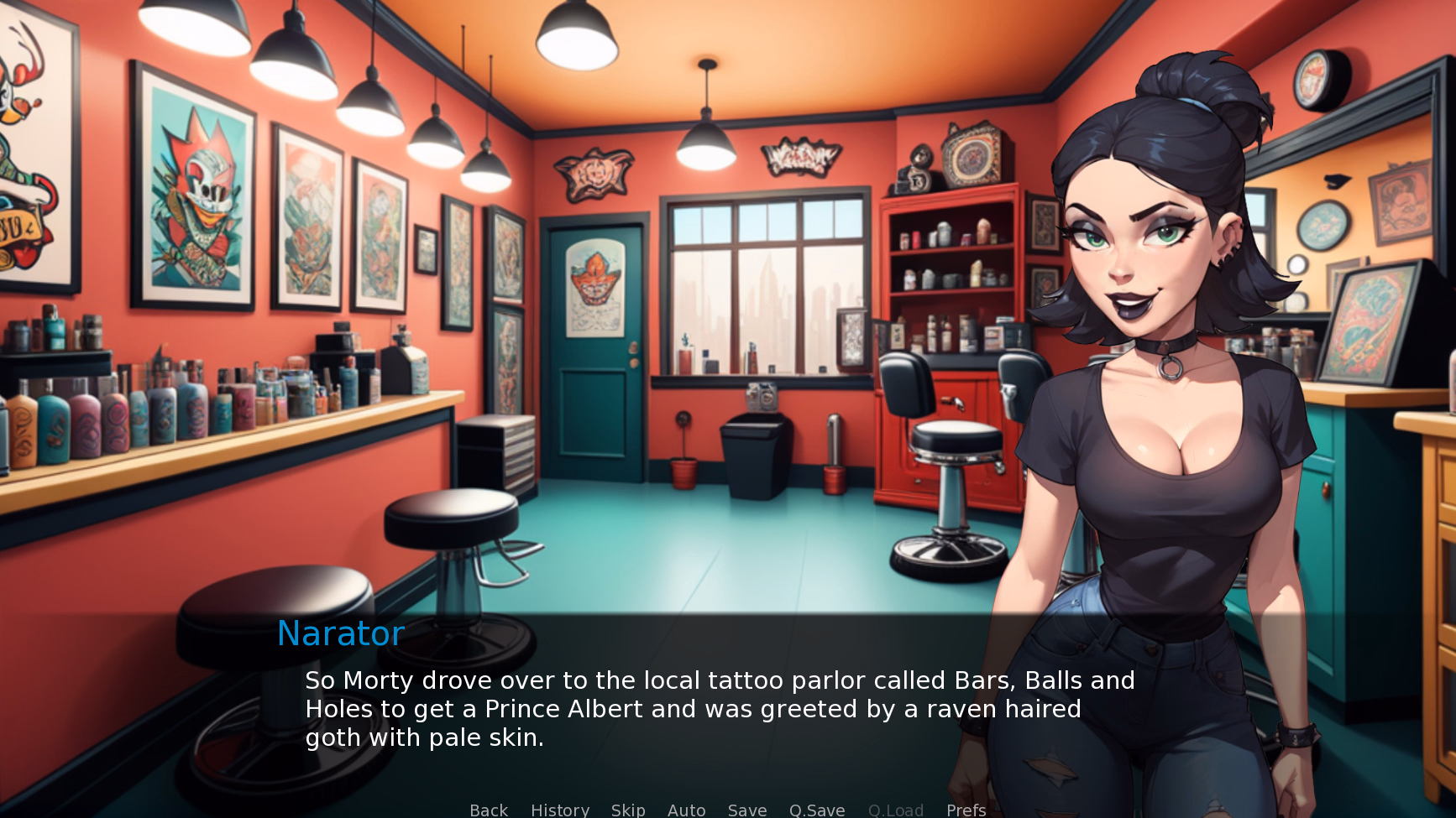 VN Ren'Py Abandoned MORTY: A Rick and Morty AVN [v0.03] [Sexy Peach Games]