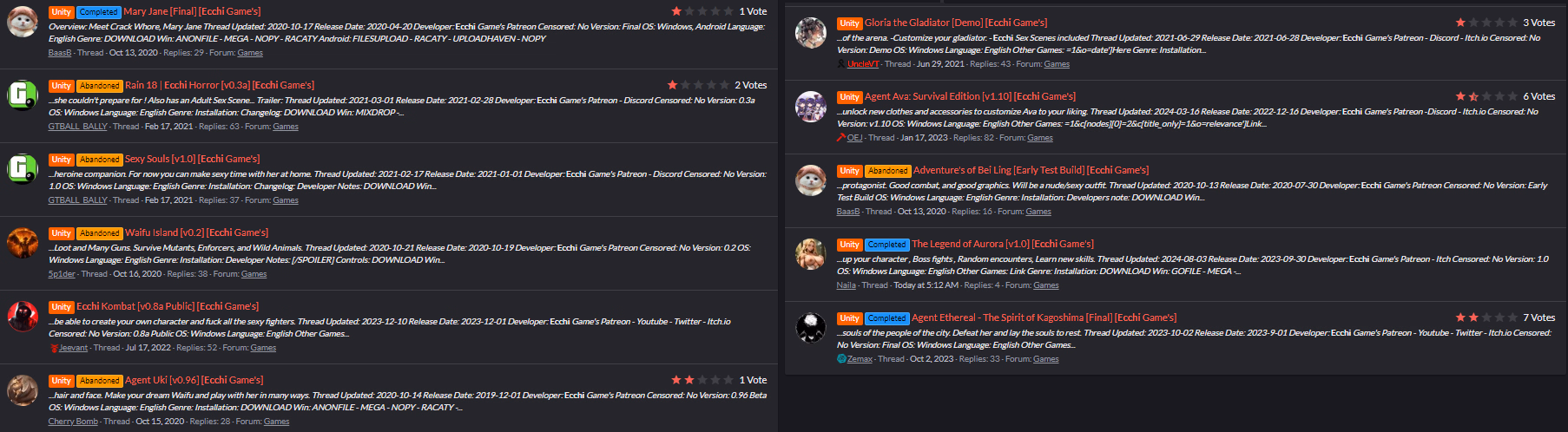 Unity Completed The Legend of Aurora [v1.0] [Ecchi Game's]