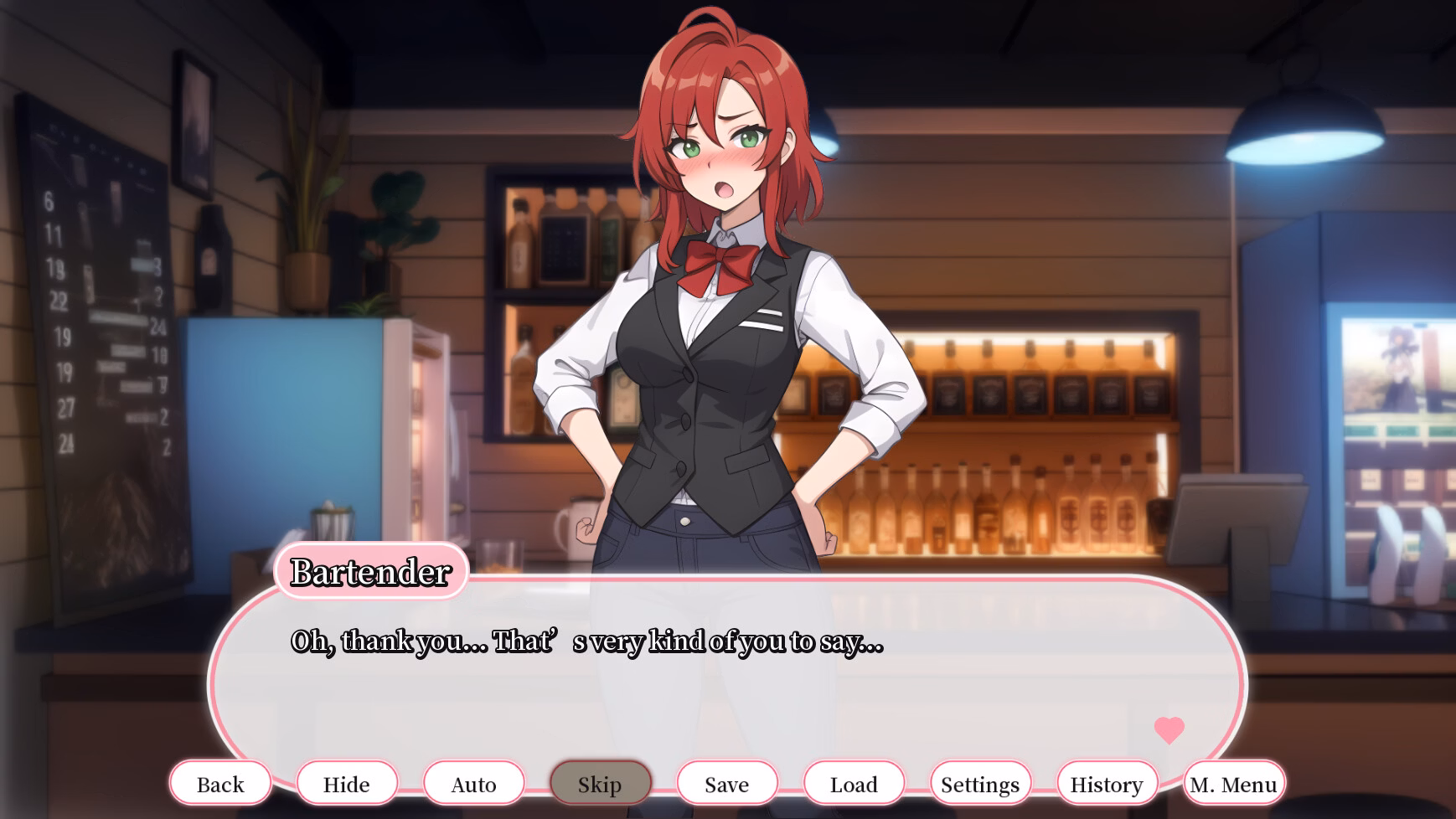 VN Ren'Py Completed A Night With: Bartender [Final] [Naughty Narratives]