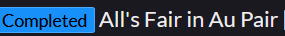 VN Ren'Py Completed All's Fair in Au Pair [v1.0] [Fynnbarr]