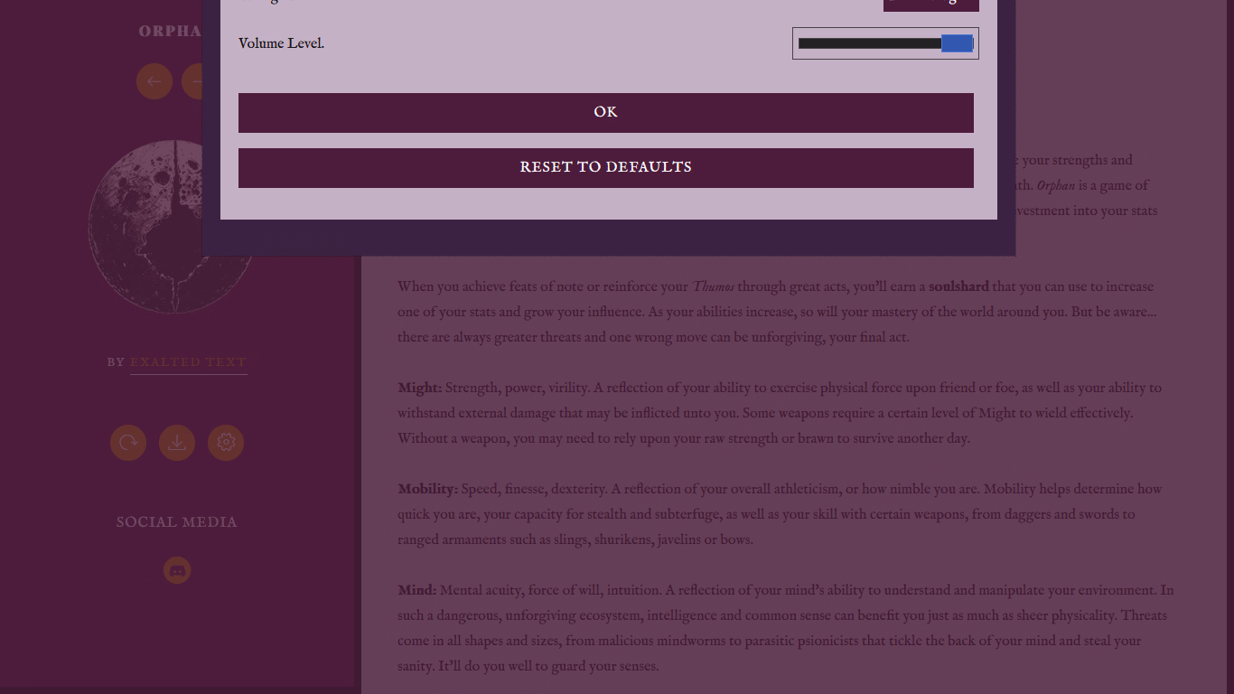 HTML Orphan [Ch.3.5] [Exalted Text]