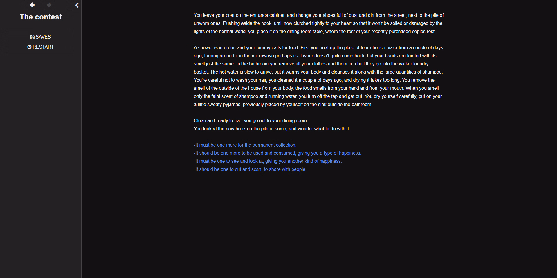 HTML Completed Sayaka's Lover Contest [Final] [AliceCult]
