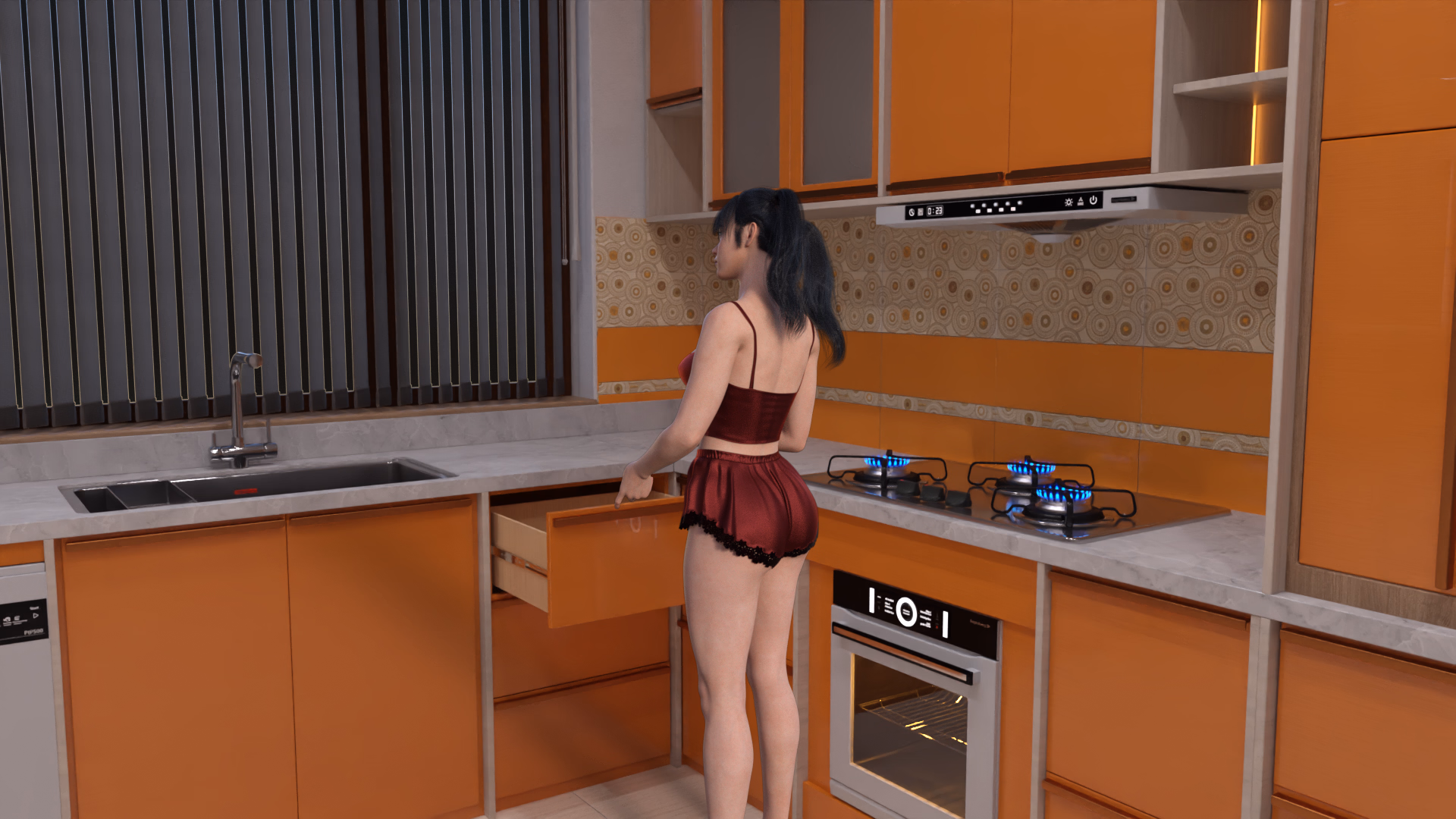 VN Ren'Py Abandoned Streaming: The Descent [v0.2] [Digital Mirage Studios]