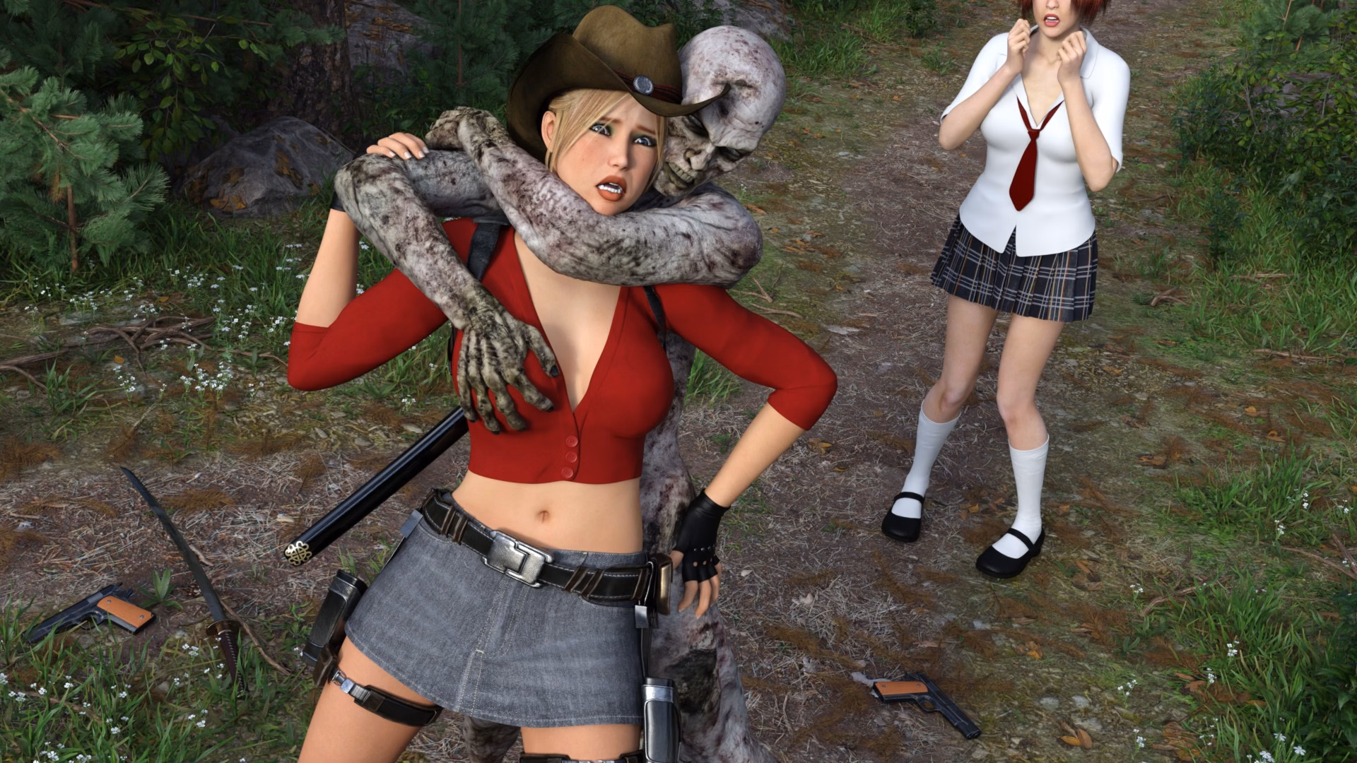 RPGM Abandoned Survivor Sarah 2 -The Cruel world- [Update1] [Combin Ation]
