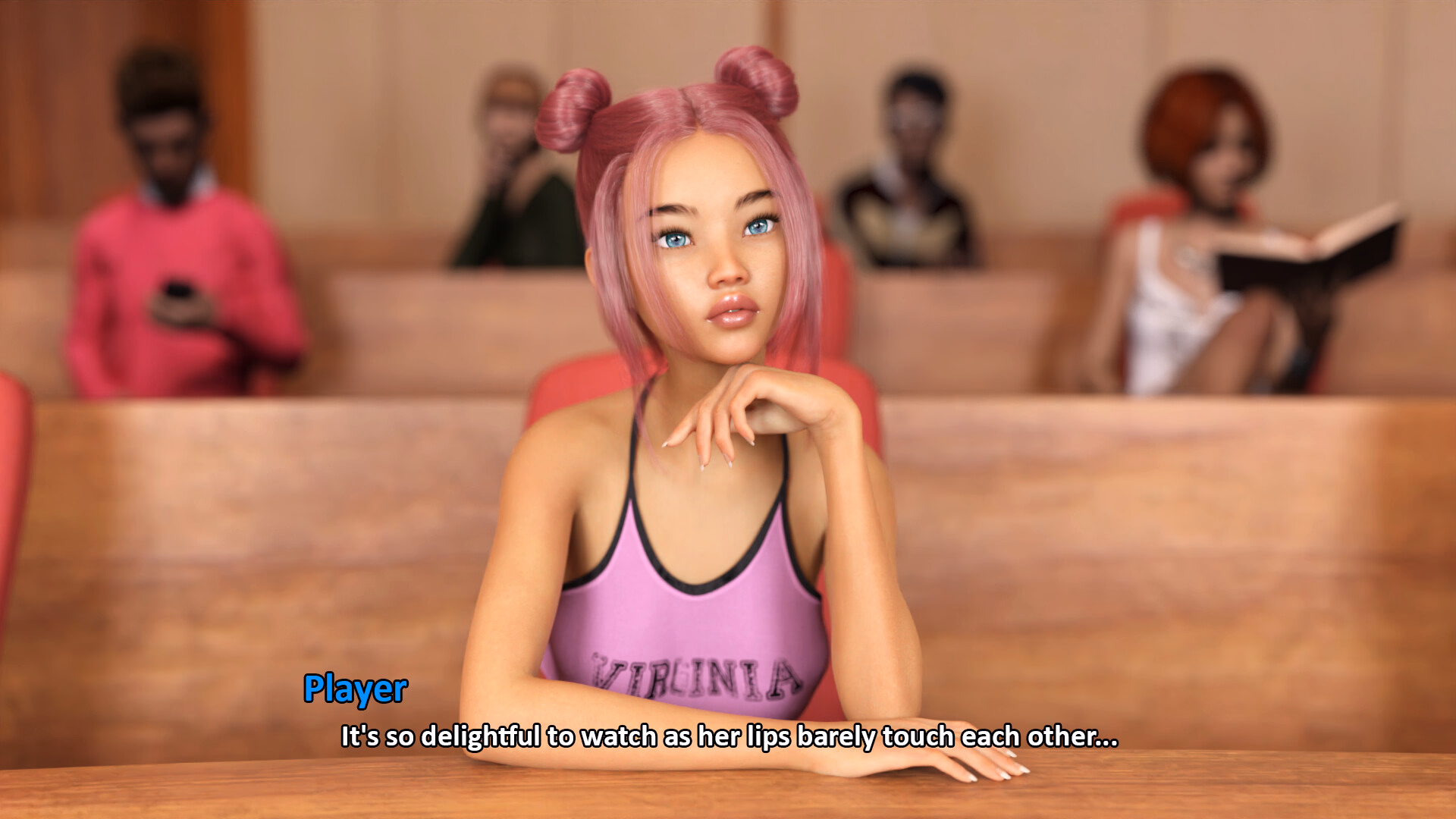VN Ren'Py Abandoned My Virgin Roommate [Demo] [Twisted Rabbits]