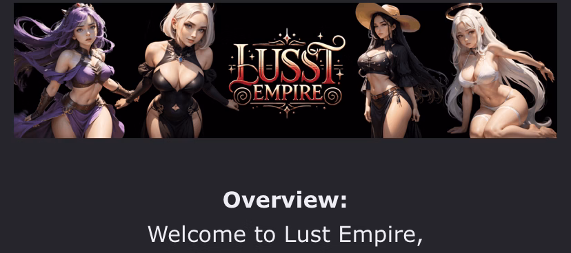 Ren'Py Lust Empire [v0.2] [Lust_Empire]