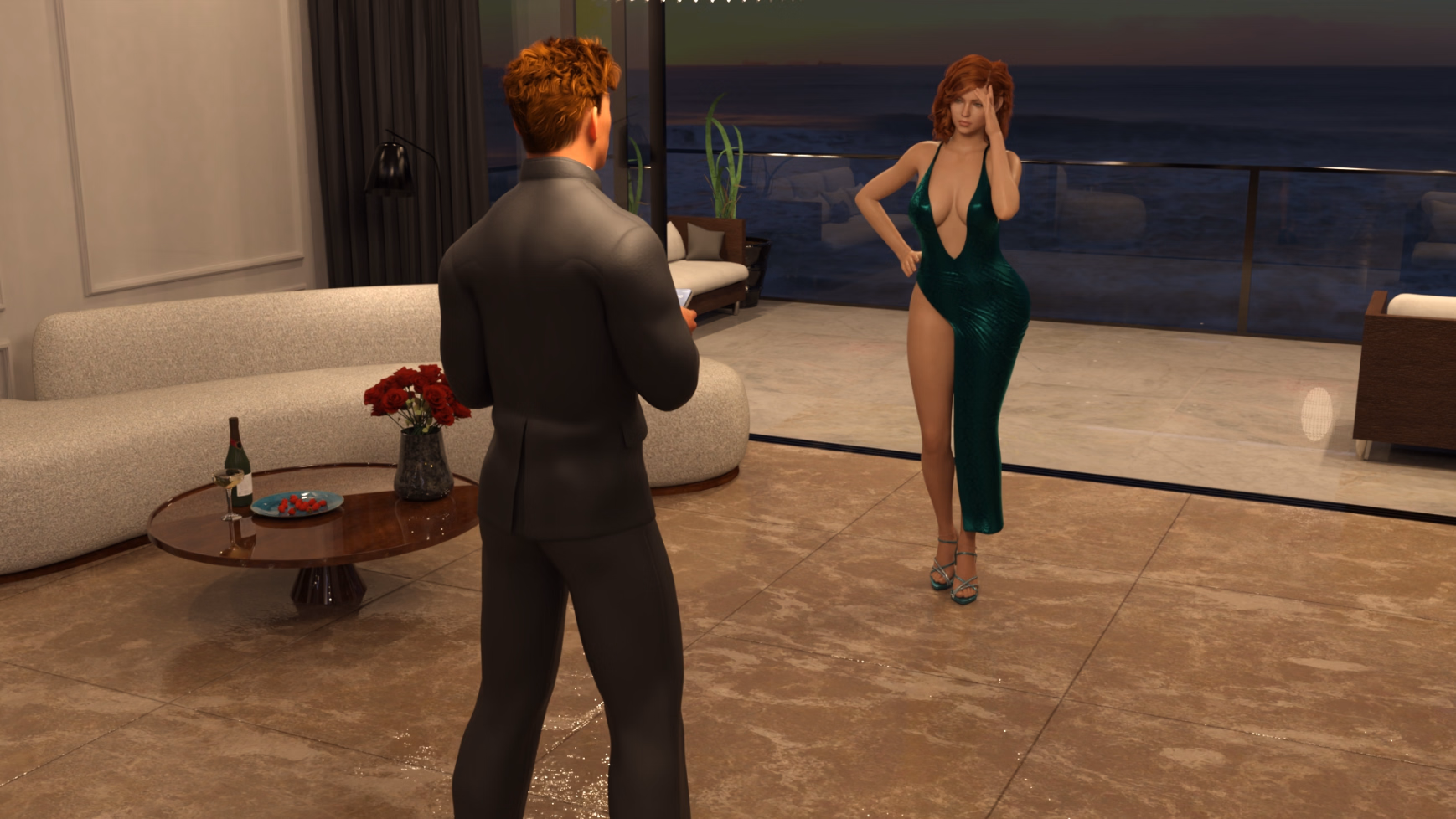 VN Ren'Py The Boss's Wife: A Dangerous Affair [v1.2] [Toothless Studio]
