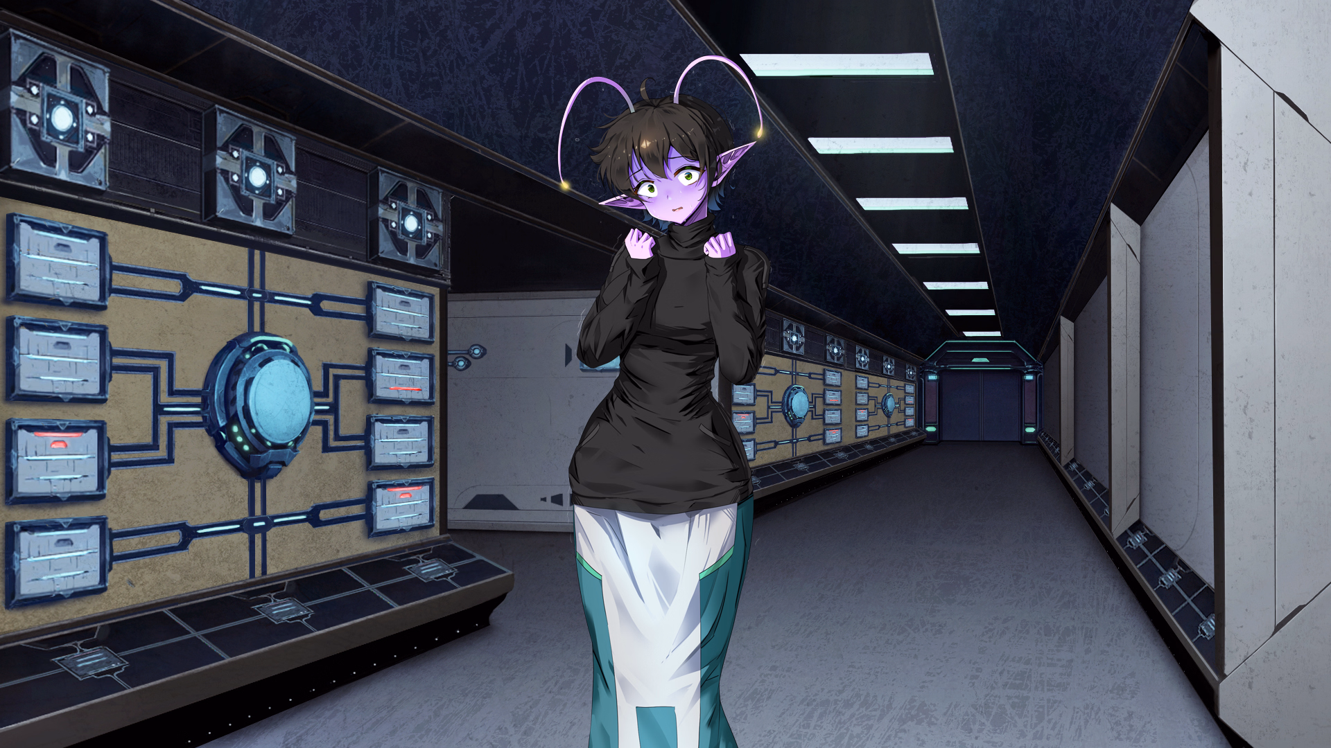 Ren'Py Galactic Love Utopia: Arrival [v0.75.7 Public] [Kaijoseisoft]