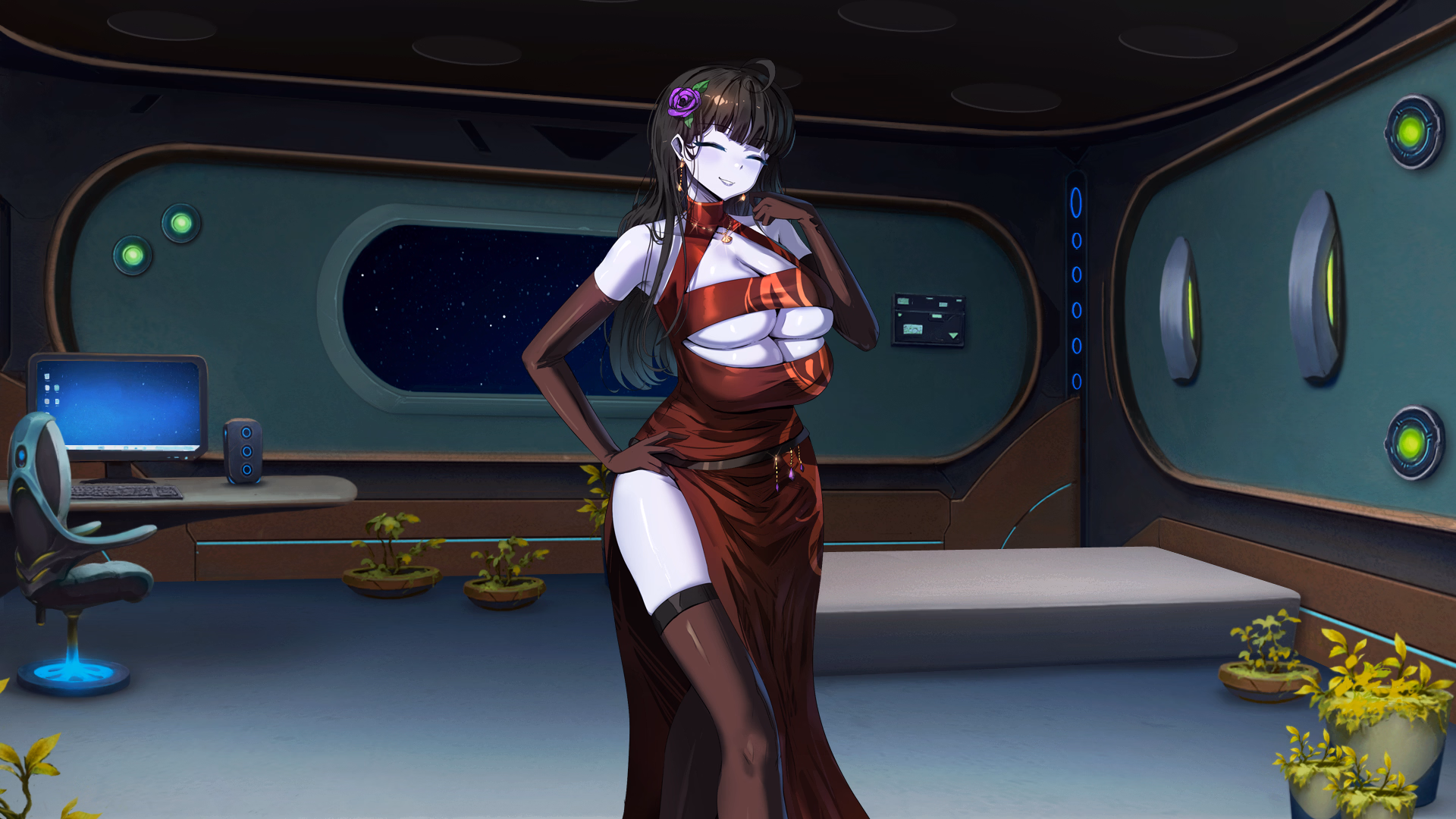 Ren'Py Galactic Love Utopia: Arrival [v0.75.7 Public] [Kaijoseisoft]