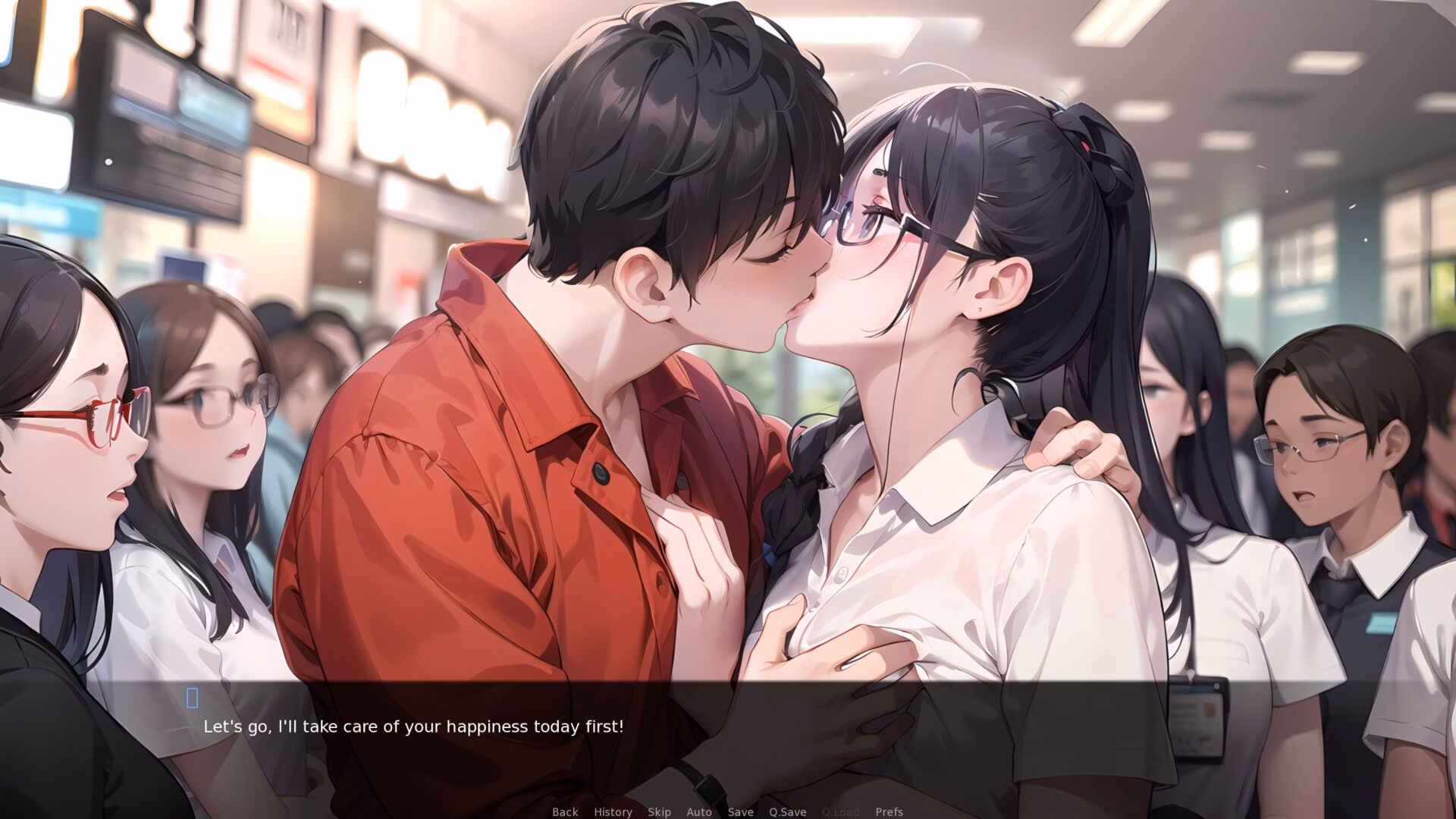 VN Ren'Py Completed They'll do anything I say（OKeverything）[Part 1+DLCs] [ XU TING/XIOF]