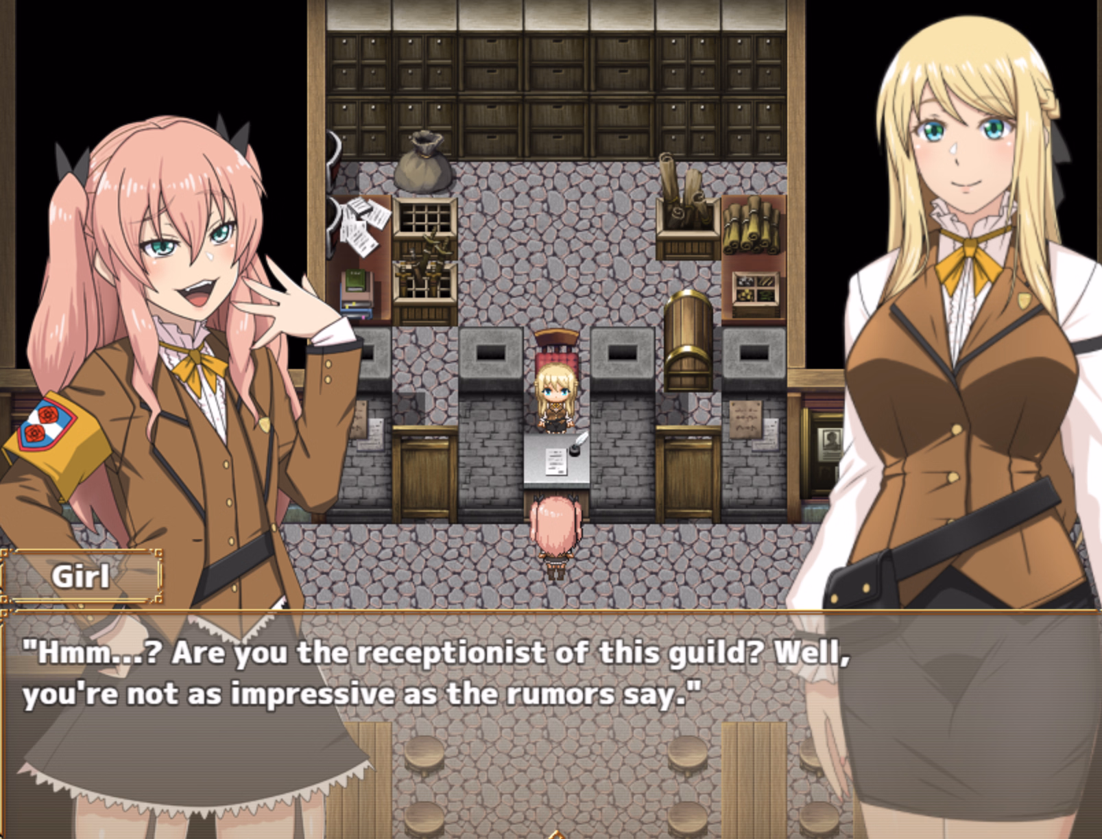 RPGM Completed Receptionist at the Bottom Tier Guild [v1.03 Steam] [eChime]