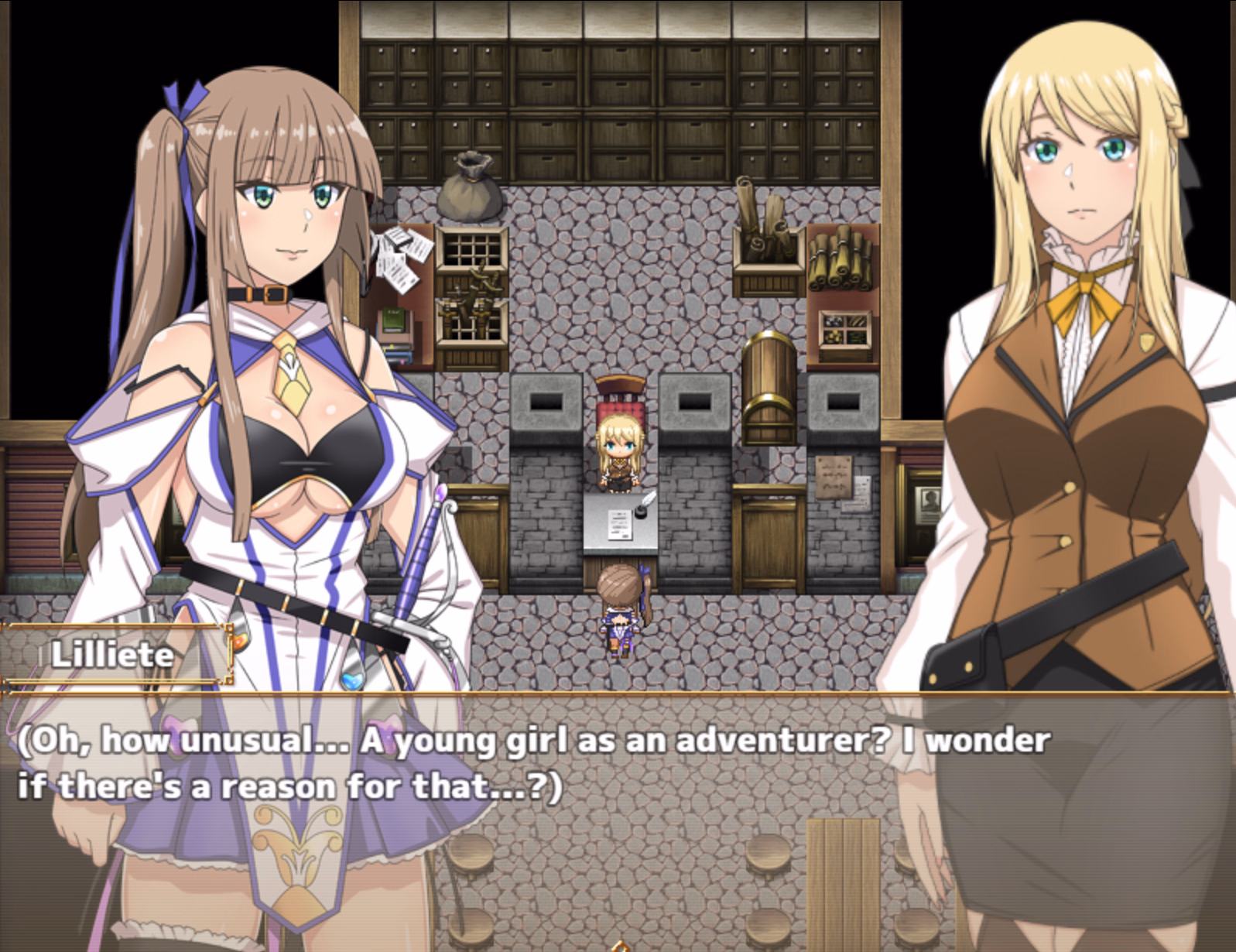 RPGM Completed Receptionist at the Bottom Tier Guild [v1.03 Steam] [eChime]