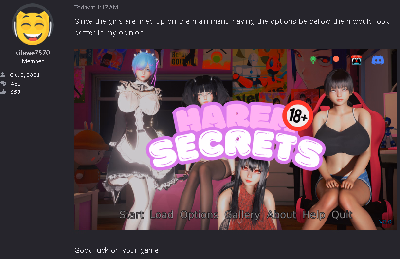 Ren'Py Harem Secrets [v2.2] [Akihiru Harem]