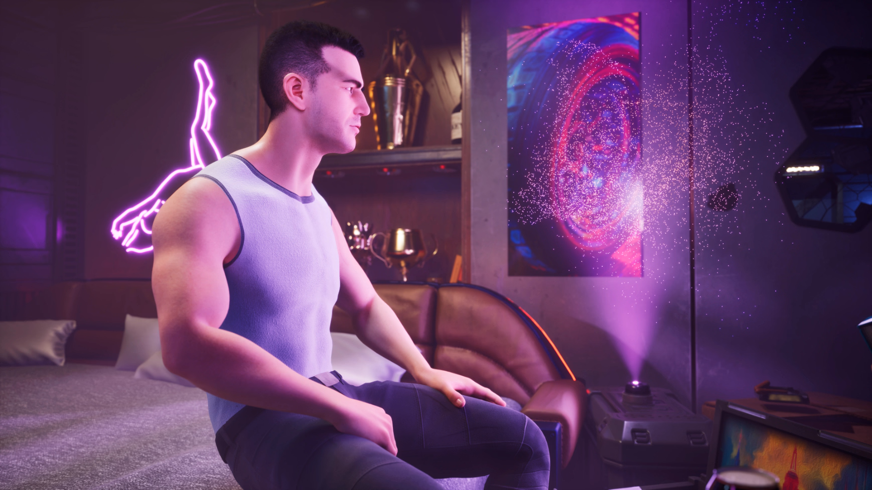 VN Ren'Py Abandoned Cybergasm [v0.0.1] [xRed Games]